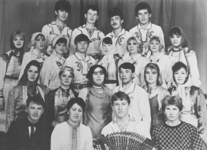 Фольклорный ансамбль «Марий Сем». 1982 г.