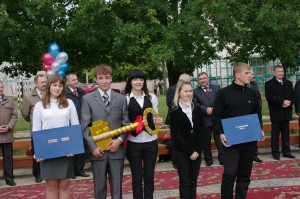 Церемония вручения символического ключа знаний студентам. 2009 г.